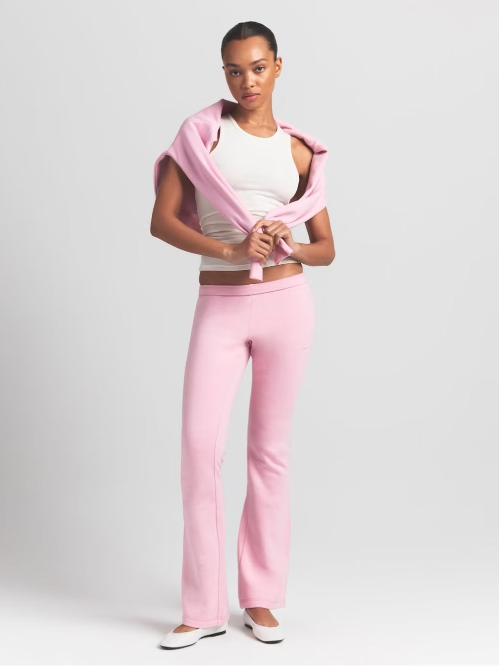 SKIMS Cotton Fleece Slim Pants
